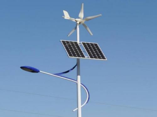 50W 60W 80W Wind and Solar Hybrid Solar Street Light