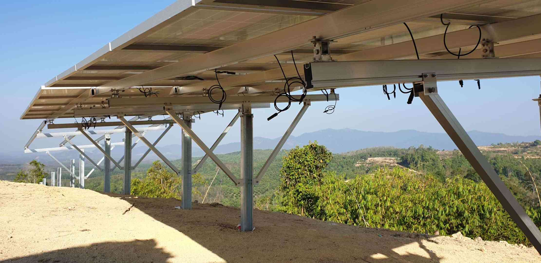  48,9 MWp Pilha C projeto de montagem solar no solo