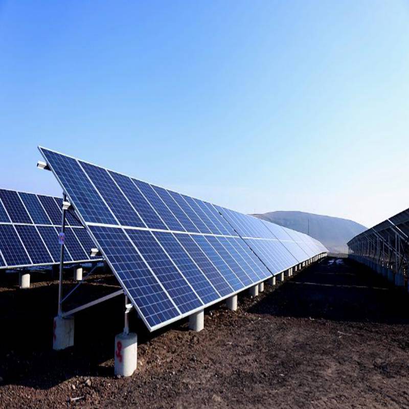  1MW projeto de montagem solar no solo na armênia 2019 